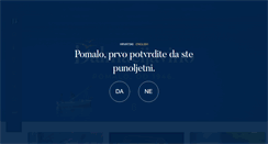 Desktop Screenshot of dalmacijavino.hr